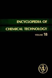 Cover of: Plant-Growth Substances to Potassium Compounds, Volume 18, Encyclopedia of Chemical Technology