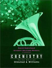 Cover of: Chemistry, Student Solutions Manual