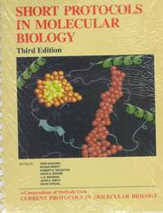 Cover of: Short Protocols in Molecular Biology