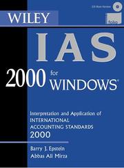 Cover of: Wiley IAS 2000: Interpretation and Application of International Accounting Standards 2000