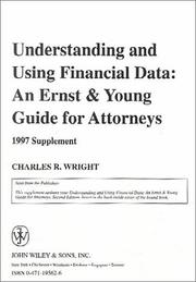 Cover of: Understanding and Using Financial Data: An Ernst & Young Guide for Attorneys, 2E, Supplement