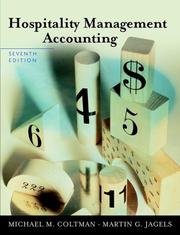 Cover of: Hospitality Management Accounting by Michael M. Coltman, Martin G. Jagels, Michael M. Coltman, Martin G. Jagels