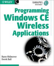 Cover of: Programming Windows CE Wireless Applications