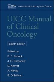 UICC manual of clinical oncology by Raphael E. Pollock
