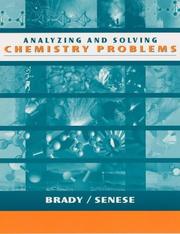 Cover of: Chemistry, Problem-Solving Worktext by James E. Brady, Fred Senese