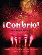 Cover of: ¡Con brío! by María Concepción Lucas Murillo, Laila M. Dawson