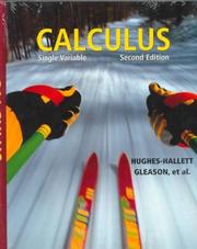 Front cover of Calculus by Unknown