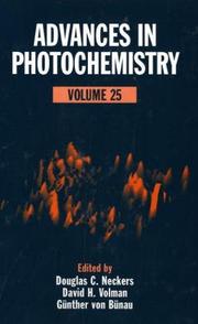 Cover of: Volume 25, Advances in Photochemistry