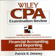 Cover of: Financial Accounting and Reporting by Patrick R. Delaney, Patrick R. Delaney