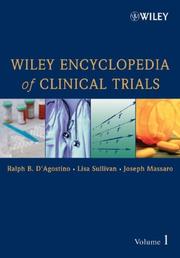 Cover of: Encyclopedia of Clinical Trials