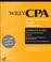 Cover of: Wiley Cpa Examination Review Practice Software 8.0: Complete Exam 