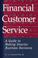 Cover of: Financial Customer Service