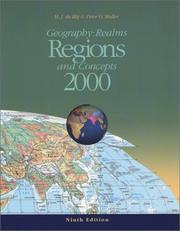 Cover of: Geography by Harm J. de Blij, Peter O. Muller, Harm J. de Blij