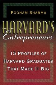 Cover of: Harvard's Entrepreneurs