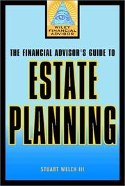 Cover of: Estate Planning by Joseph N. Welch