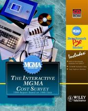 Cover of: Interactive Mgma Cost Survey 1999 Report CD