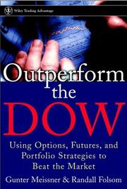 Cover of: Outperform the Dow | Gunter Meissner