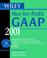 Cover of: Wiley Not-For-Profit GAAP 2001