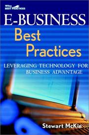 Cover of: E-Business Best Practices: Leveraging Technology for Business Advantage