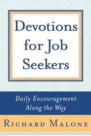 Cover of: Devotions for Job Seekers: Daily Encouragement Along the Way