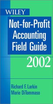 Cover of: The Wiley Not-for-Profit Field Guide 2002