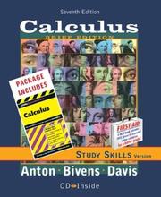 Cover of: Calculus by Howard A. Anton, Irl Bivens, Stephen Davis