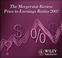 Cover of: Mergerstat Review Price to Earnings Ratios 2002 (Valusource Accounting Software Products)