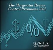 Cover of: Mergerstat Review Control Premiums 2002 (Valusource Accounting Software Products)