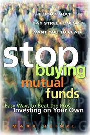 Cover of: Stop Buying Mutual Funds : Easy Ways to Beat the Pros Investing on Your Own