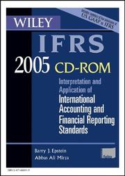 Cover of: Wiley IFRS 2005, CD-ROM: Interpretation and Application of International Accounting and Financial Reporting Standards