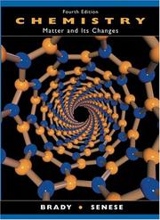 Cover of: Chemistry, 4th Edition, with Student Access Card eGrade Plus 2 Term Set by James E. Brady