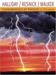 Cover of: Fundamentals of Physics, 7th Edition, Volume 1, with Student Access Card eGrade 1 Term Plus Set