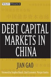 Debt Capital Markets in China by Gao