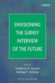 Envisioning the survey interview of the future cover