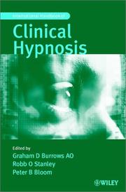 International handbook of clinical hypnosis cover