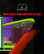 Cover of: Des-Res Architecture