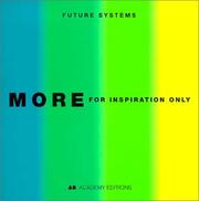 Cover of: More for Inspiration Only