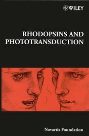 Cover of: Rhodopsins and Phototransduction