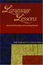 Cover of: Language Lessons: Stories for Teaching and Learning English
