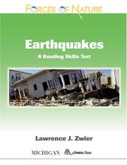 Cover of: Forces of Nature, Earthquakes by Lawrence J. Zwier