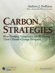 Cover of: Carbon Strategies by Andrew J. Hoffman