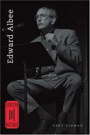 Cover of: Edward Albee (Michigan Modern Dramatists) by Toby Zinman