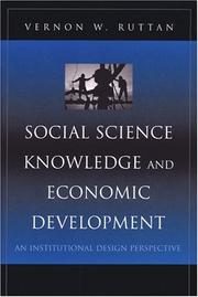 Cover of: Social Science Knowledge and Economic Development | Vernon W. Ruttan