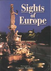 Cover of: Sights of Europe by Graeme Matthews