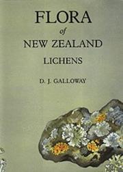 Cover of: Flora of New Zealand: Lichens