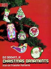 Cover of: Christmas Ornaments by Ed Sibbett