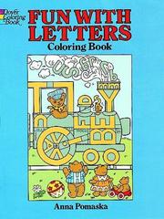 Cover of: Fun with Letters Coloring Book by Anna Pomaska