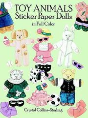 Cover of: Toy Animals Sticker Paper Dolls in Full Color