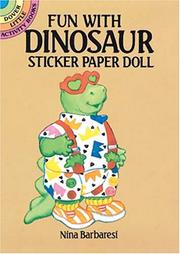 Cover of: Fun with Dinosaur Sticker Paper Doll