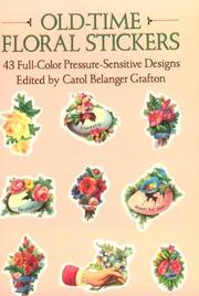 Cover of: Old-Time Floral Stickers: 43 Full-Color Pressure-Sensitive Designs (Pocket-Size Sticker Collections)